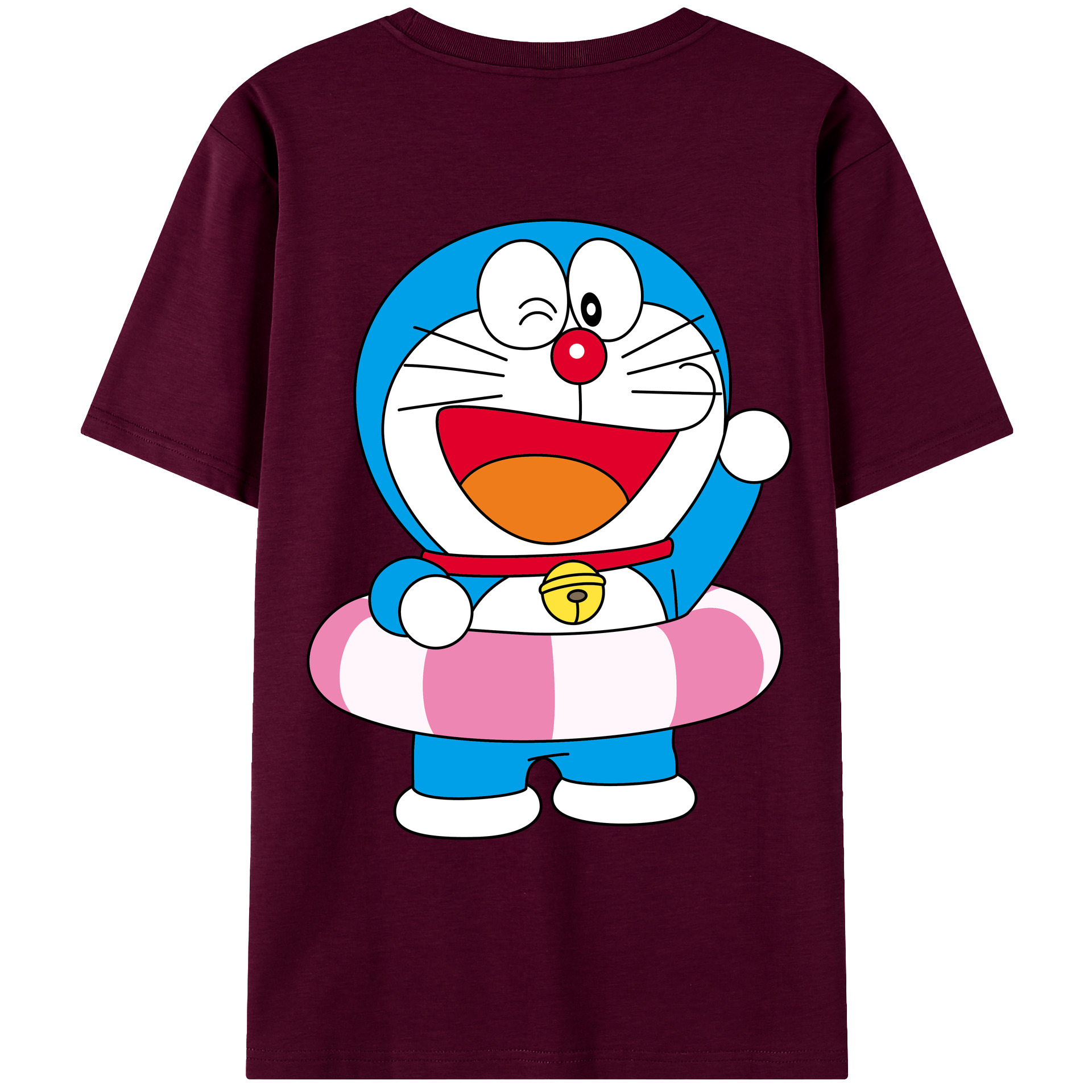 （画像用） ドラえもん Doraemon レディース半袖Tシャツ(バックプリント)